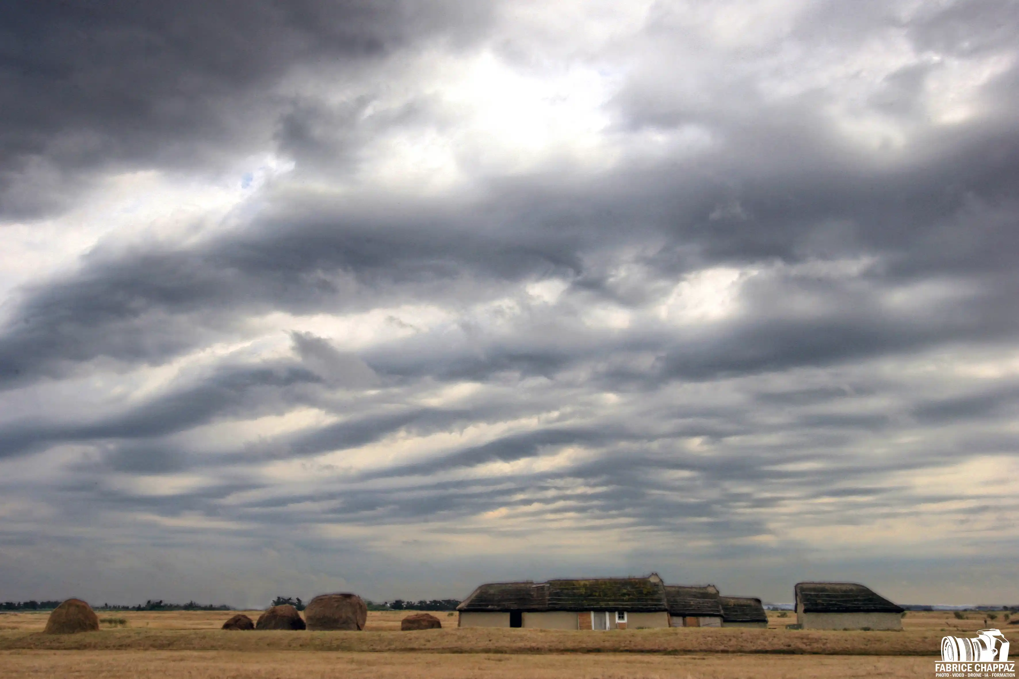 Ciel tourmenté marais breton