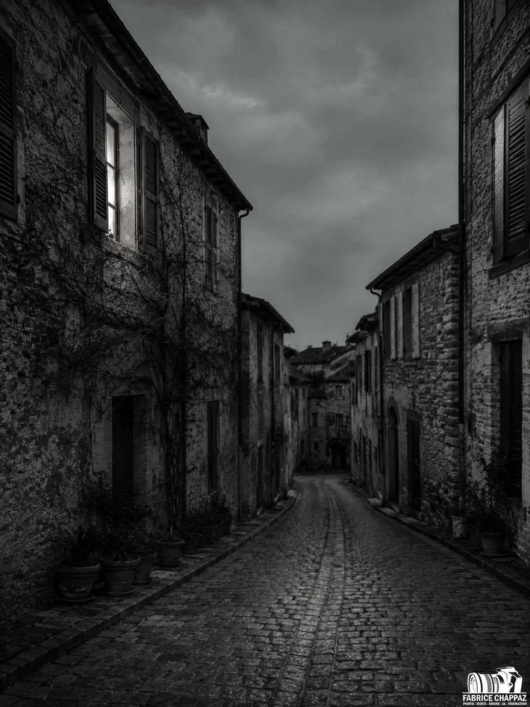 Ruelle noir et blanc