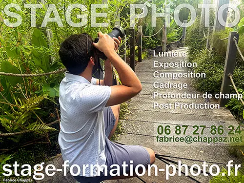 Portrait Fabrice Chappaz formateur photo Vendée